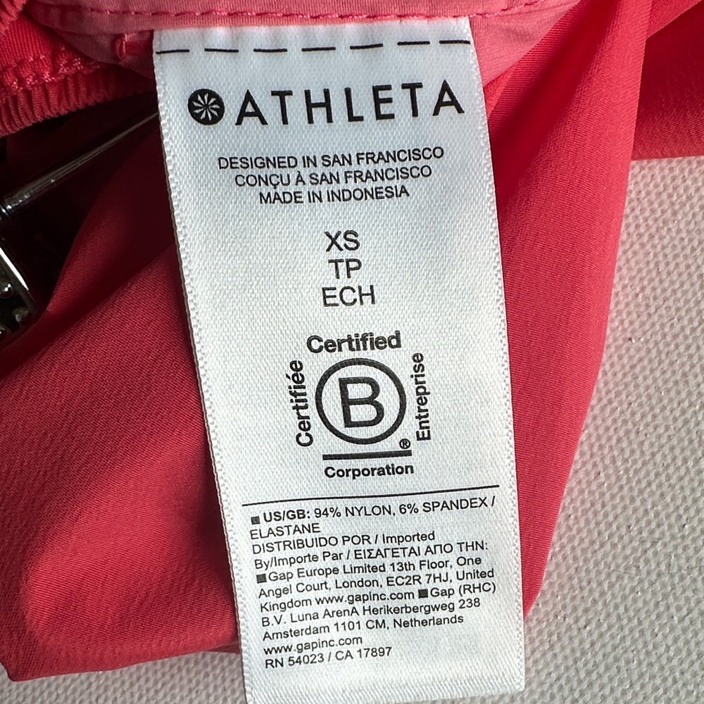 Athleta Rise Punch Track Pants XS NWT Elastic Waist Lightweight Joggers - Picture 4 of 14
